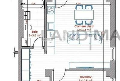 Apartament cu 2 camere, terasa si gradina proprie, zona Lipovei - 10