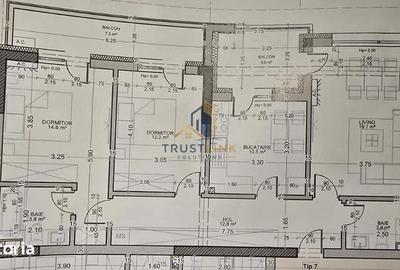 Apartament cu 3 camere decomandat în Metalurgiei - 10