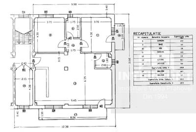 Apartament cu 3 camere în Central - 5
