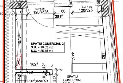 Spațiu comercial, de 25 mp, în Orașul Nou