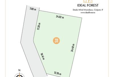 Ideal Forest -vindem LOT 31 - 716 m2 - 1
