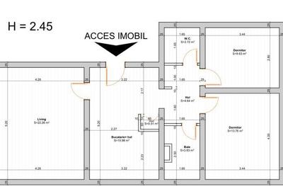 Apartament cu 3 camere decomandat în Matei Basarab - 16