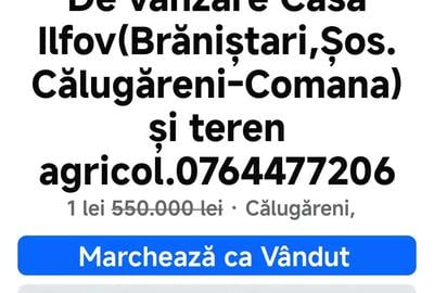 Vand urgent Casa Ilfov,Brani?tari,Pre? :42000 euro neg.,?os Calugareni-Comana,Cadastru ?i Intabulare - 3