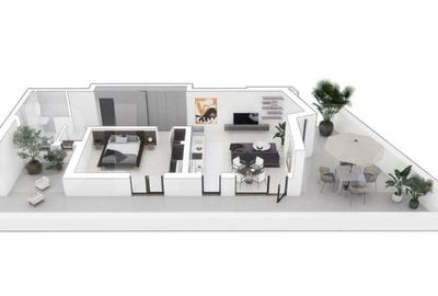 Apartament cu 2 camere în Torontalului