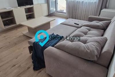 Apartament cu 2 camere nedecomandat, mobilat în Băneasa