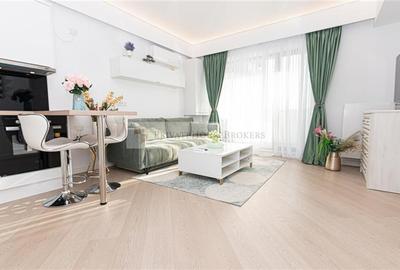 Apartament cu 2 camere semidecomandat, mobilat în Pipera