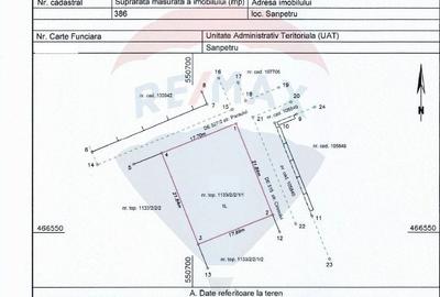 Vanzare teren intravilan 386mp, deschidere 21ml, Sanpetru Brasov - 3