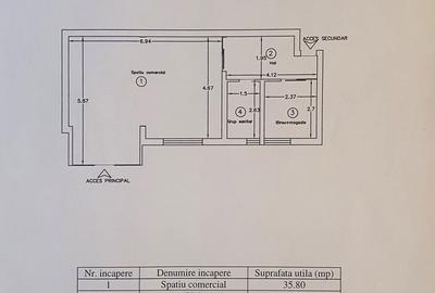 Spațiu comercial, de 54 mp, în Tudor Vladimirescu - 8