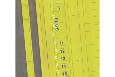 Teren de 997 mp, în Exterior Vest