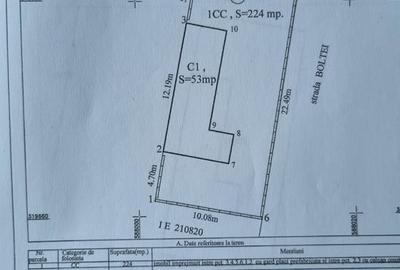 Casă cu 4 camere cu Teren 224 Mp în Central