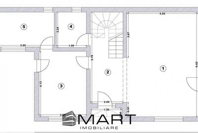 Casa individuala 130mp la Alb interior si cheie exterior in Poplaca - 4