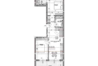 Apartament cu 3 camere semidecomandat în Exterior Vest - 8