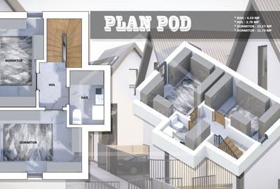 Vila 4 Dormitoare | Straulesti COMISION 0 DIRECT DEZVOLTATOR Vila 4 Dormitoare | Straulesti COMISION 0 DIRECT DEZVOLTATOR - 38