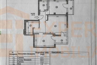 Apartament cu 3 camere decomandat în Nord - 13