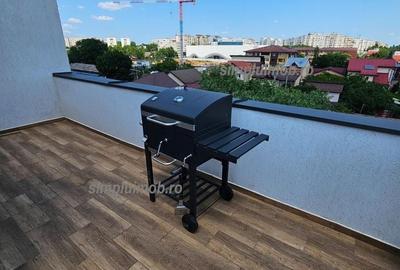 Penthouse cu 2 camere semidecomandat, mobilat în Berceni - 8