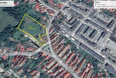 Proprietate superba teren, cladire cu opt garaje si gard zidit - 3