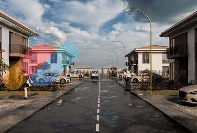 Duplex cu 4 camere cu Canalizare în Chinteni - 2