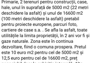 Teren de 16600 mp, în Nicorești - 1