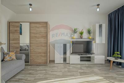 Apartament cu 1 camere decomandat, mobilat în Tractorul