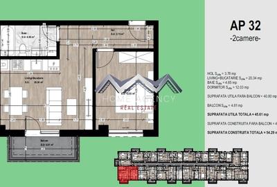 Apartament modern cu 2 camere în Otopeni - 11