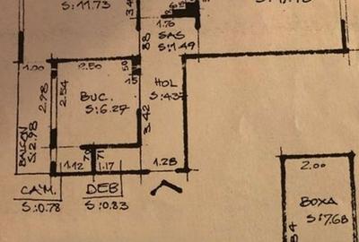 Apartament cu 2 camere decomandat în Între Lacuri