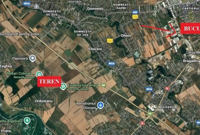 Teren intravilan 500 mp Clinceni, Ilfov - 1