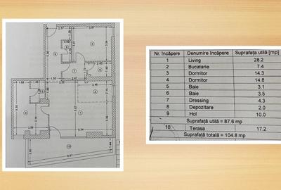 Apartament cu 3 camere semidecomandat în Alba Iulia - 3