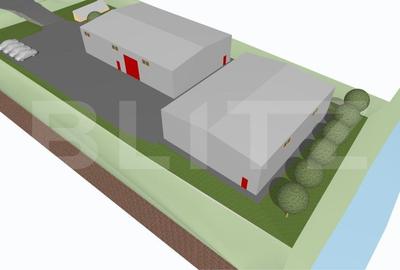 Teren industrial, autorizat pentru 2 hale , Centurii Valcele-Apahida - 2