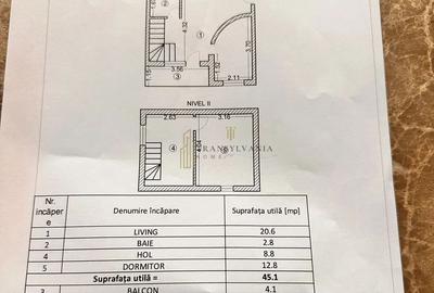Apartament cu 2 camere semidecomandat, mobilat în Valea Aurie - 6