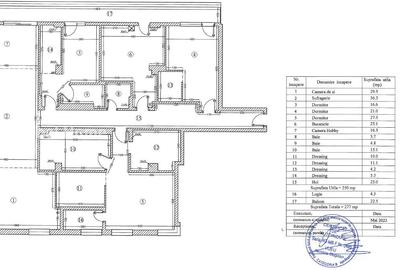 Apartament cu 6 camere decomandat, mobilat în Pipera - 21