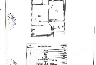 Apartament cu 2 camere, mobilat în Nord - 14