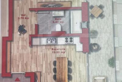 Apartament cu 2 camere decomandat în Torontalului