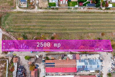 Teren de 2500 mp, cu posibilitate de parcelare in Bujac Arad - 1