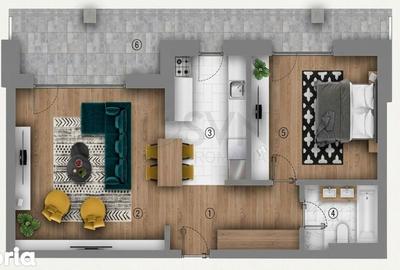 Apartament cu 2 camere în Floreasca - 3