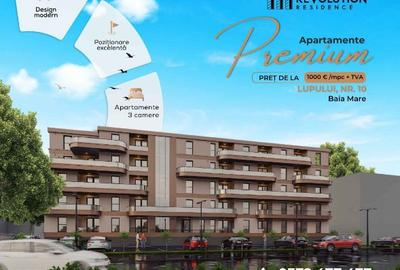 NEW! COMISION 0% - Ap. 3 camere - str. Lupului nr 10, Baia Mare