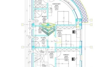Vila la rosu cu 2000mp curte in comuna Cornetu - 10