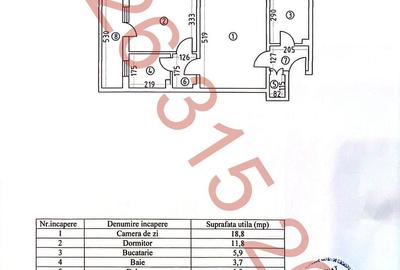 Apartament cu 2 camere semidecomandat în Central - 4