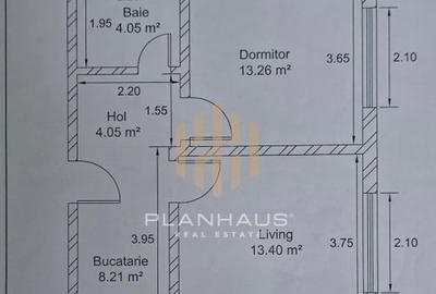 Apartament cu 2 camere decomandat, mobilat în Valea Borcutului - 7