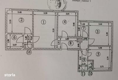 Apartament cu 4 camere semidecomandat în Turda - 3