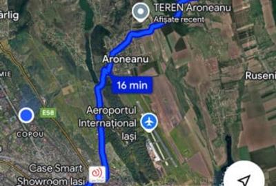 Teren de 10500 mp, în Aroneanu - 2