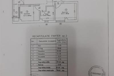 Apartament cu 3 camere decomandat, mobilat în Bucureștii Noi - 25