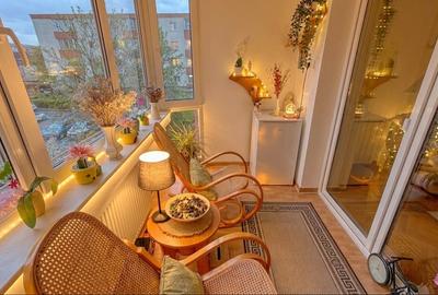 Apartament cu 3 camere decomandat, mobilat în Tractorul - 17