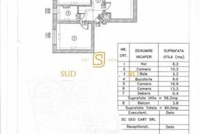 Apartament 3 camere, Obregia, decomandat, Comision 0%