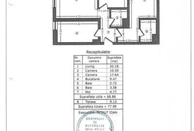 Apartament cu 3 camere decomandat, mobilat în Aviației - 7
