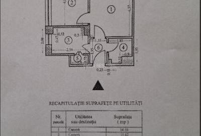 Apartament cu 2 camere nedecomandat în Ultracentral - 15