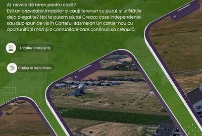 Parcele de vânzare în noul cartier Basmelor din Mosnita Noua - 4
