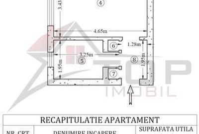 Apartament cu 2 camere semidecomandat în Zimbru