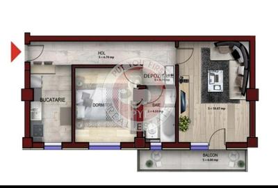 Malcoci | Ap 2 camere | 59mp | Decomandat | B12194 - 4