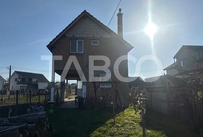 Casa 4 camere 2 bai individuala cu curte de 550 mp Cristian Sibiu - 4