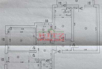 Apartament cu 3 camere decomandat în Central